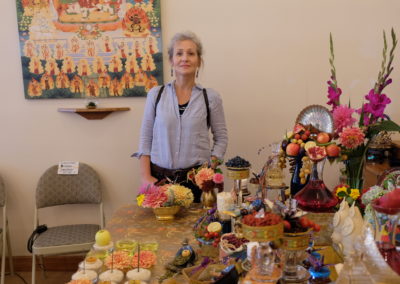 Asta Guobiene Shrine Coordinator for Oct 2017 Buddha Maitreya Empowerment