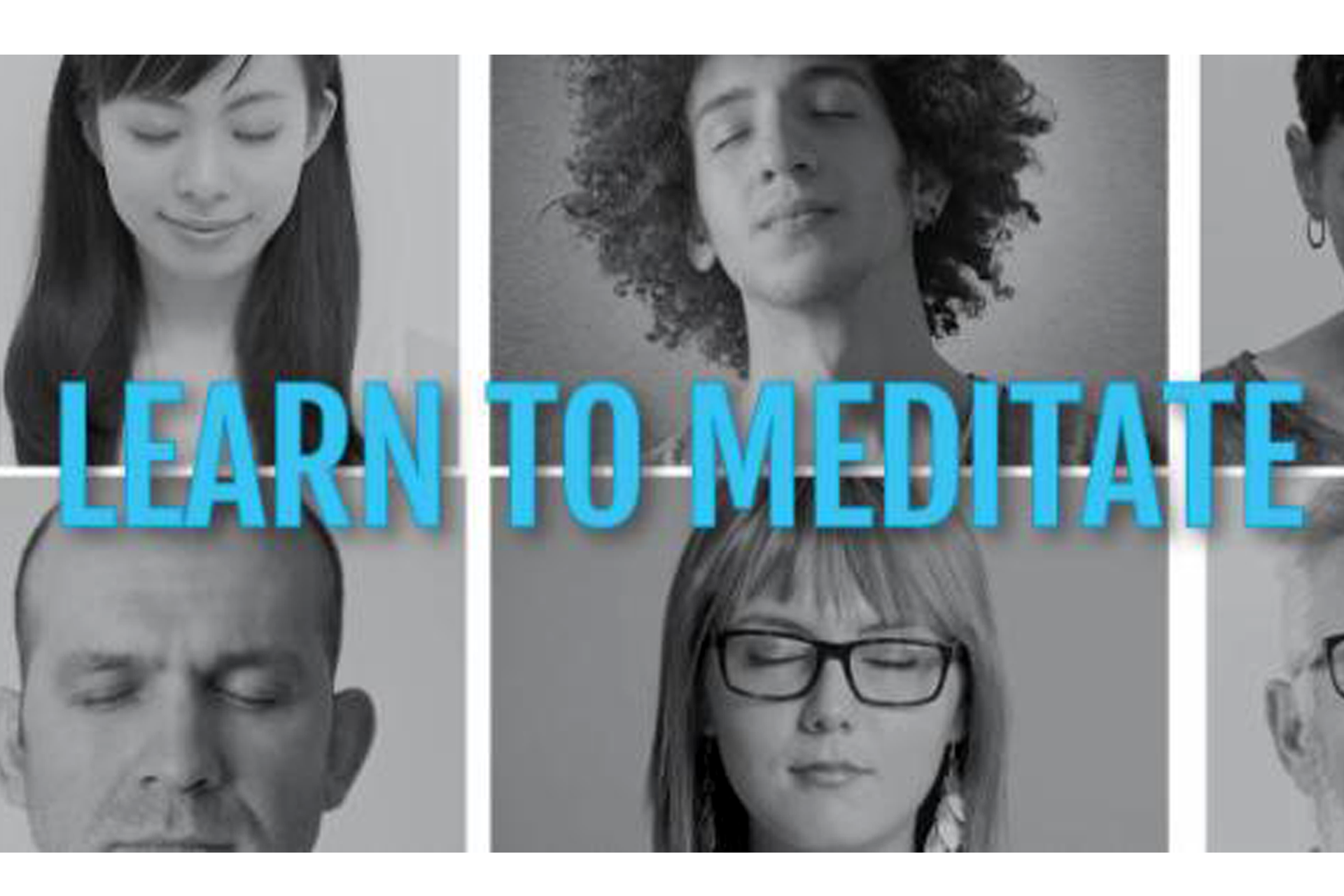 Learn to Meditate faces