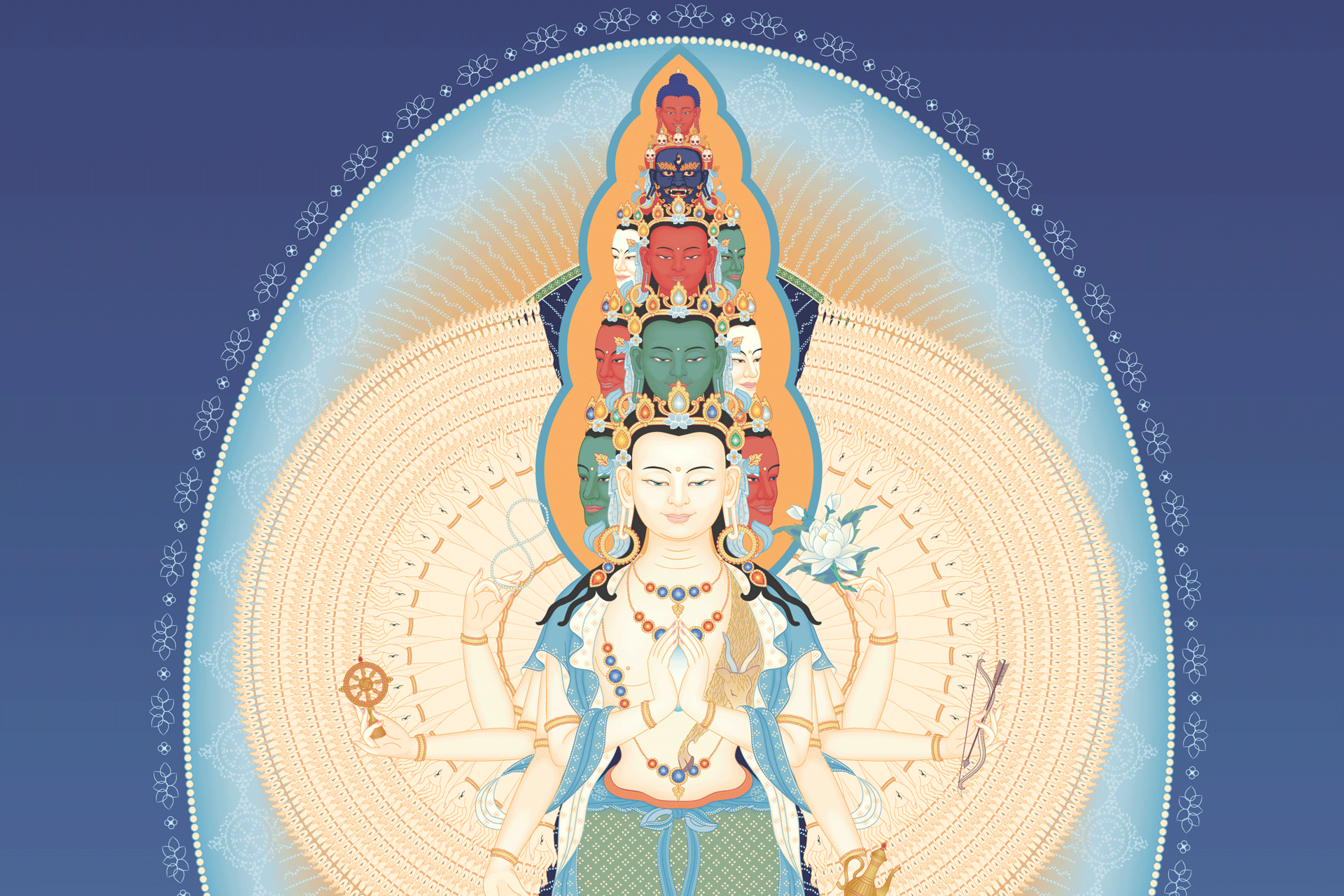Thousand Armed Buddha Avalokiteshvara